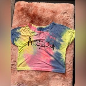 Crop top tie-dye Women